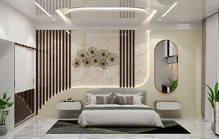 Bedroom Wall & Ceiling