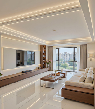 Living room interior in Lucknow